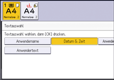 Abbildung Bedienfeld-Display