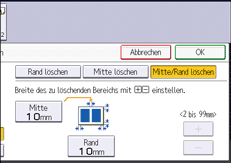 Abbildung Bedienfeld-Display
