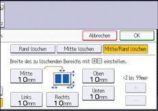 Abbildung Bedienfeld-Display