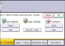 Abbildung Bedienfeld-Display