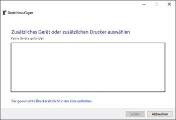 Abbildung Treiberbildschirm