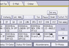 Abbildung Bedienfeld-Display