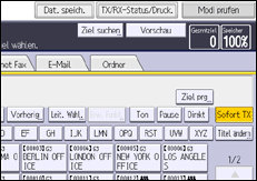 Abbildung Bedienfeld-Display