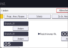 Abbildung Bedienfeld-Display