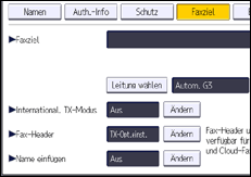 Abbildung Bedienfeld-Display