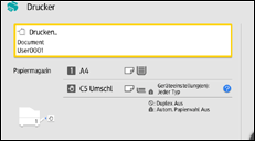Abbildung Bedienfeld-Display