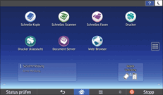 Abbildung Bedienfeld-Display