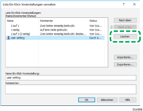 Abbildung Treiberbildschirm