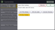 Abbildung Bedienfeld-Display