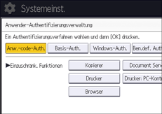 Abbildung Bedienfeld-Display