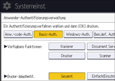 Abbildung Bedienfeld-Display