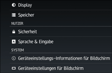 Abbildung Bedienfeld-Display