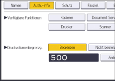 Abbildung Bedienfeld-Display