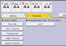 Abbildung Bedienfeld-Display