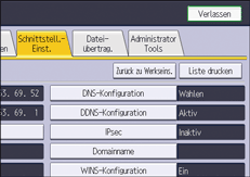 Abbildung Bedienfeld-Display