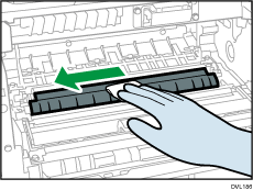 Ilustración del interior de la máquina