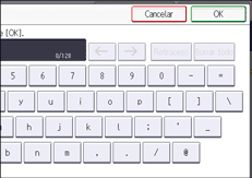 Ilustración de la pantalla del panel de mandos