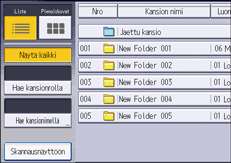 Käyttöpaneelin näyttö