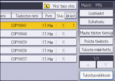 Käyttöpaneelin näyttö