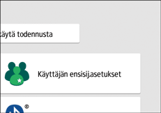Käyttöpaneelin näyttö