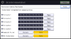 Käyttöpaneelin näyttö