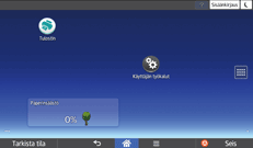 Käyttöpaneelin näyttö