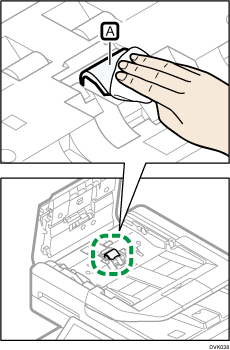 Illustration du chargeur automatique de documents avec numérotation