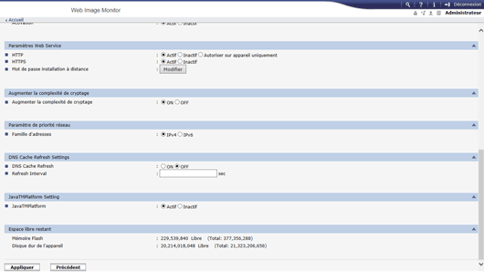 Illustration de la page du navigateur Web