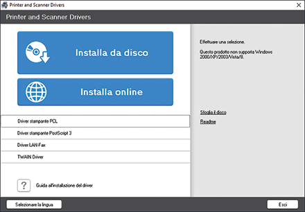 Immagine programma di installazione