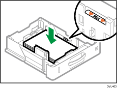 Illustrazione vassoio carta