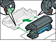 Illustrazione unità tamburo