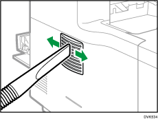 Illustrazione del coperchio del filtro