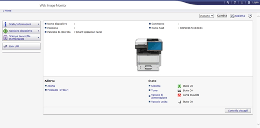 Illustrazione schermata browser web