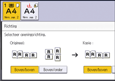 Afbeelding van bedieningspaneel