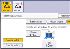 Afbeelding van bedieningspaneel