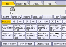 Afbeelding van bedieningspaneel