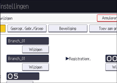 Afbeelding van bedieningspaneel