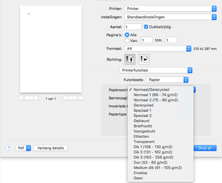 Illustratie stuurprogrammascherm