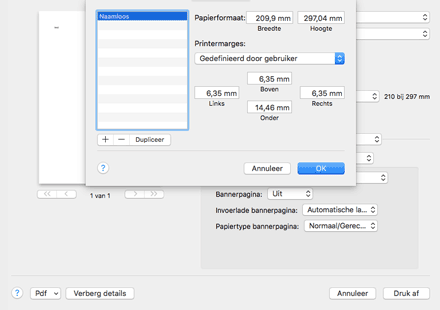 Illustratie stuurprogrammascherm