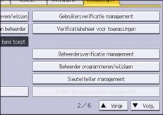 Afbeelding van bedieningspaneel