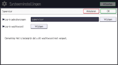 Afbeelding van bedieningspaneel