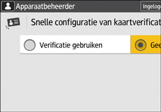 Afbeelding van bedieningspaneel