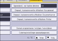 Afbeelding van bedieningspaneel