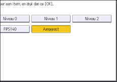 Afbeelding van bedieningspaneel