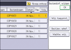 Afbeelding van bedieningspaneel