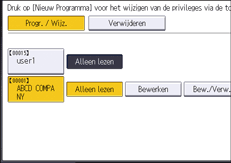 Afbeelding van bedieningspaneel