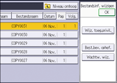 Afbeelding van bedieningspaneel