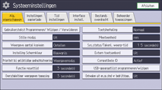 Afbeelding van bedieningspaneel