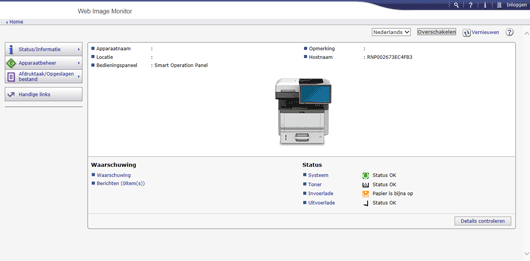 Afbeelding internetbrowserscherm