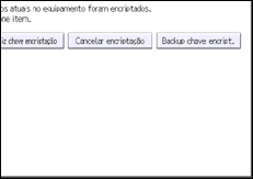 Ilustração do ecrã do painel de operação